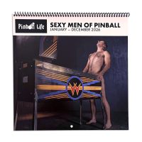 'The Sexy Men of Pinball 2026 Calendar